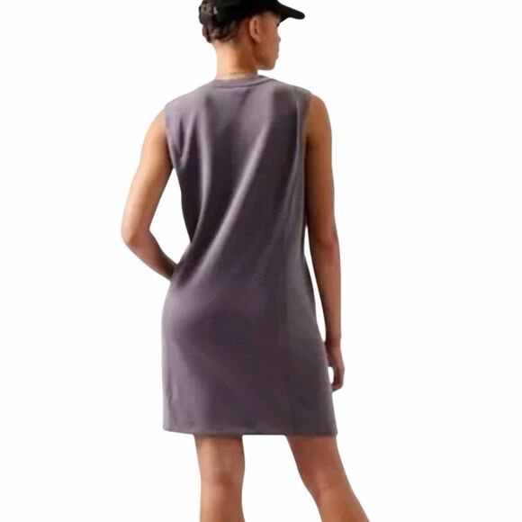 Athleta Seasoft Tank Dress Dusk Violet XXS - Picture 2 of 6